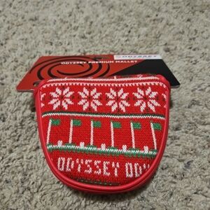 Odyssey Mallet Putter Head Cover Christmas Edition 2025 (Magnetic) - Limited